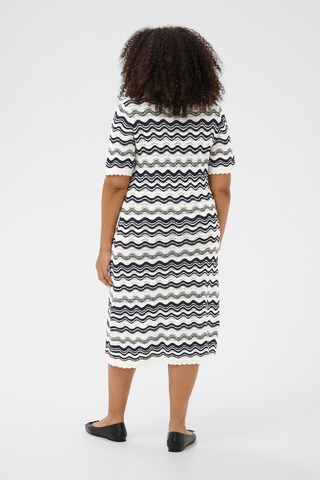 Robe 'Ania' KAFFE CURVE en blanc