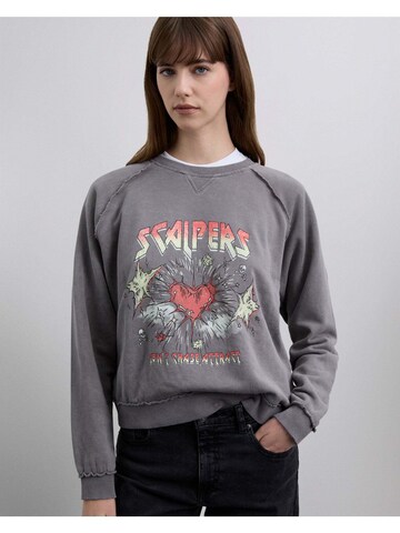 Felpa 'Kiss' di Scalpers in grigio