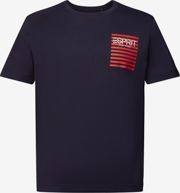 T-Shirt ESPRIT en bleu : devant