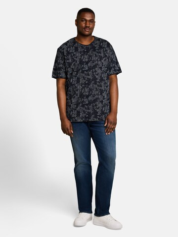 TOM TAILOR Men + T-Shirt in Blau