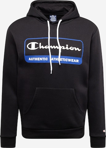 Champion Authentic Athletic Apparel Mikina - Čierna: predná strana