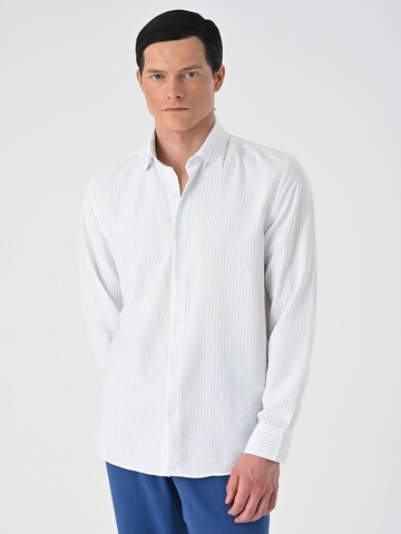Antioch Regular fit Button Up Shirt in White