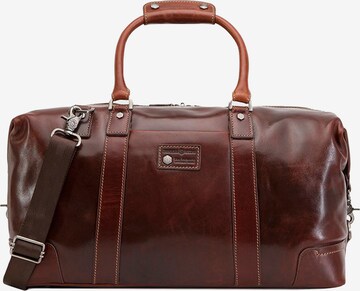 Jekyll & Hide Oxford Weekender Reisetasche RFID Leder 50 cm in Braun: predná strana