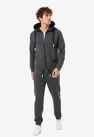 Redbridge Zip-Up Hoodie 'East Kilbride' in Grey