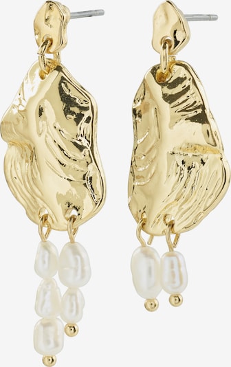 Pilgrim Σκουλαρίκια 'Bloom' σε χρυσό / λευκό, Άποψη προϊόντος