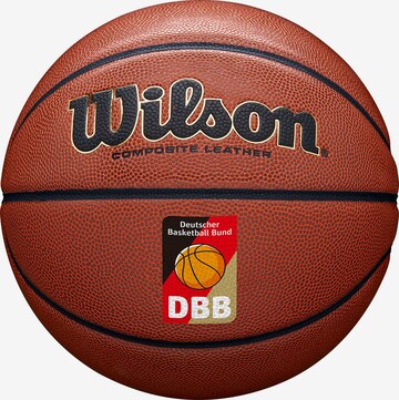 WILSON Ball 'Reaction Pro DBB' in Braun: predná strana