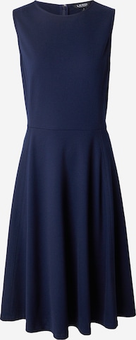 Lauren Ralph Lauren Kleid 'MODERN PONTE' in Blau: Vorderseite