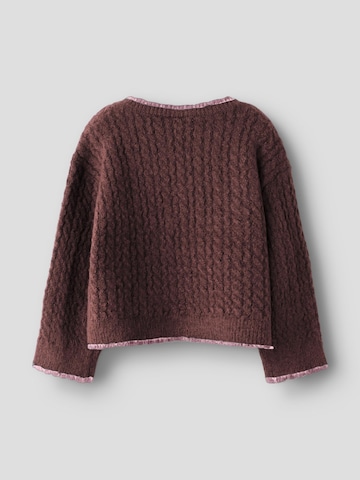 NAME IT - Jersey en marrón