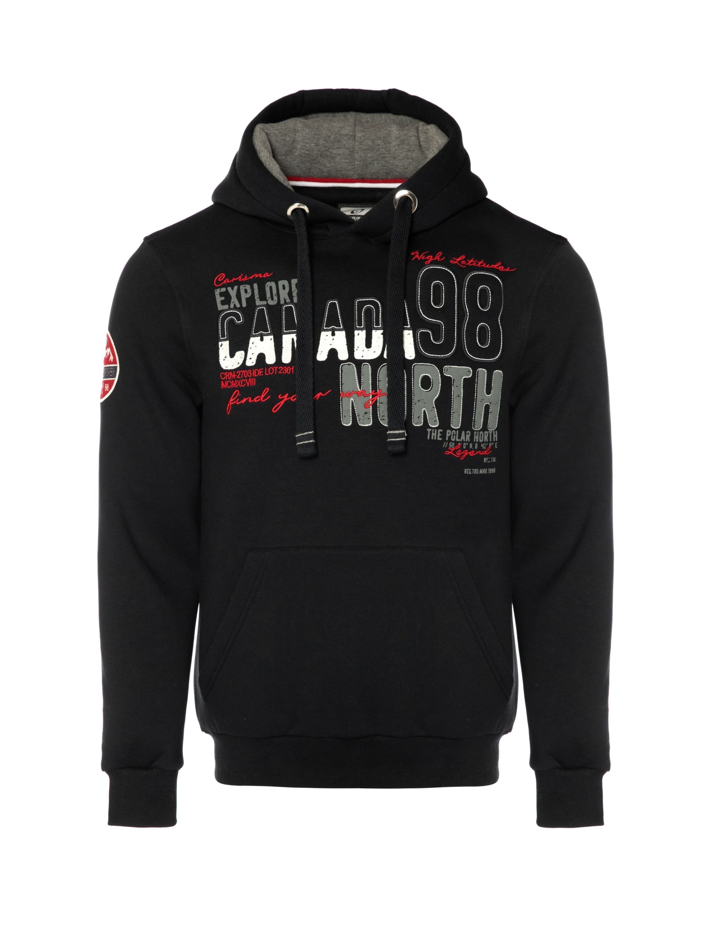 CARISMA Sweatshirt in Schwarz: Vorderseite