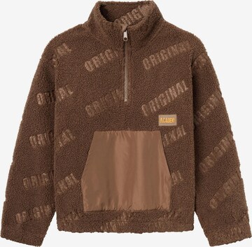 Sweat NAME IT en marron : devant