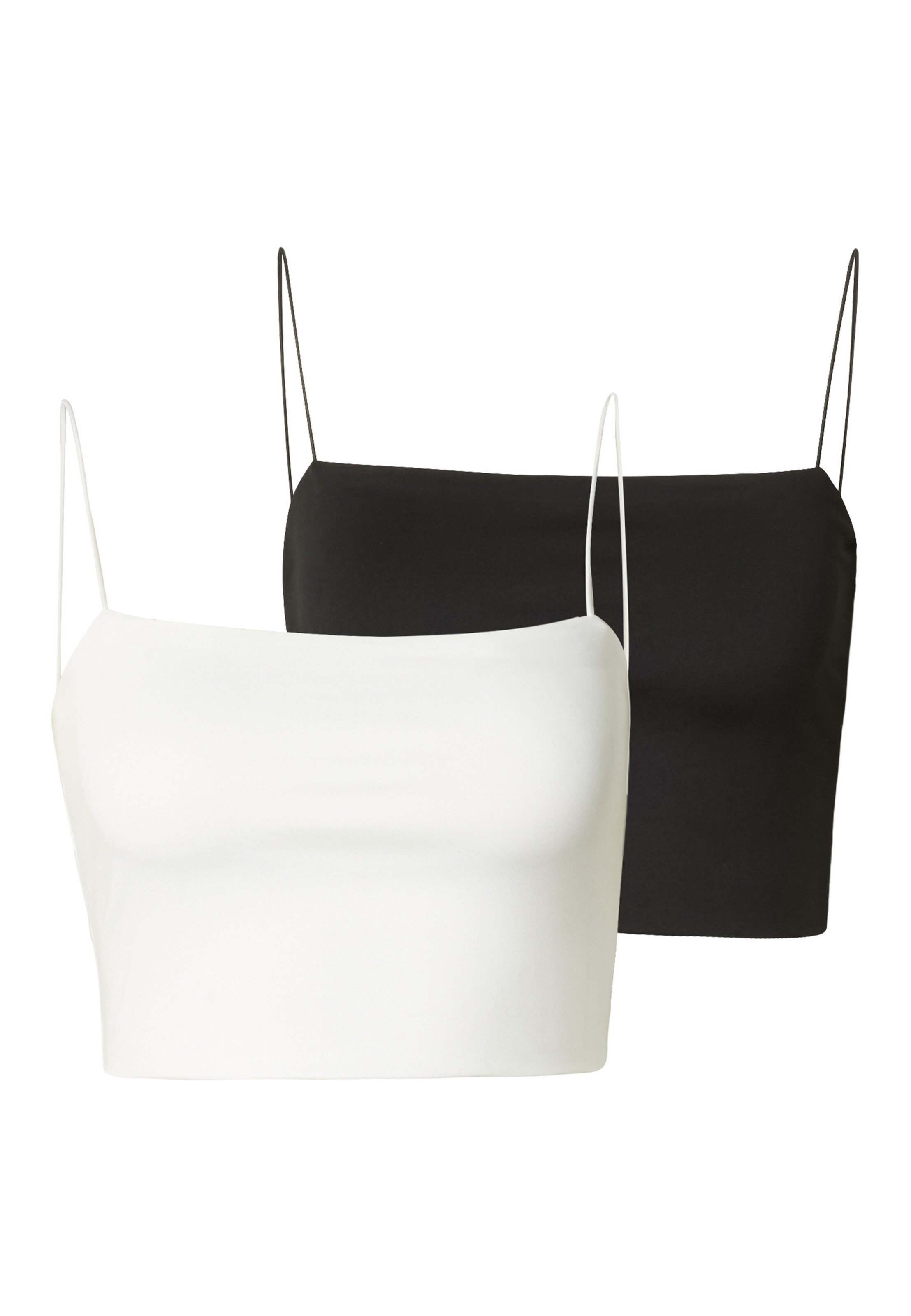 Estelou Top in Schwarz: Vorderseite