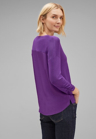 STREET ONE Shirt in Purple