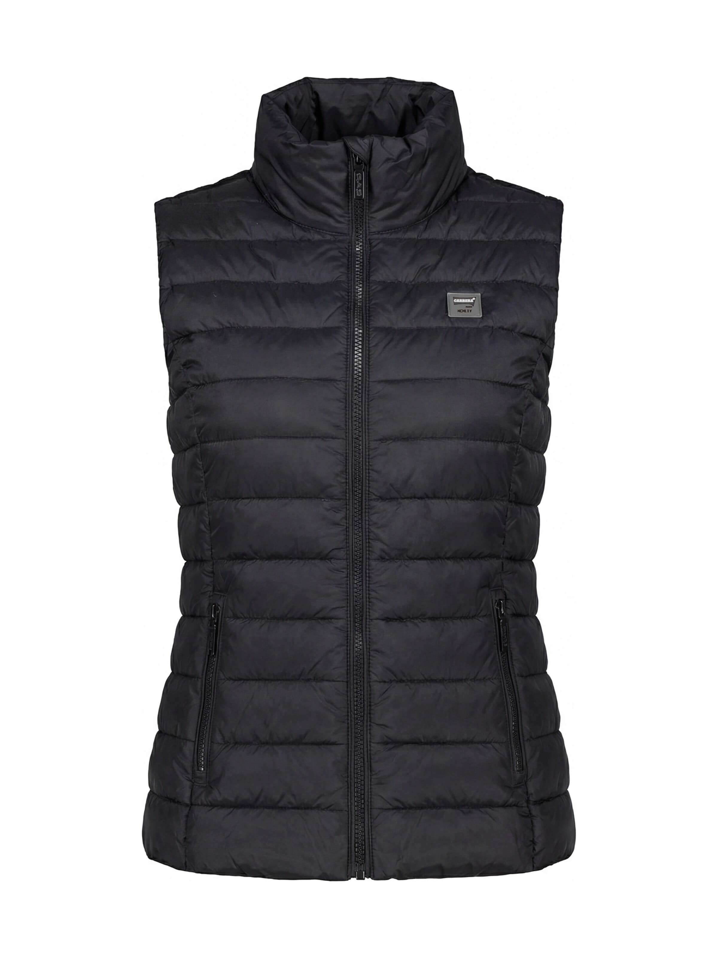 Carrera Jeans Outdoor jacket 'Ultra-Light' in Black: front