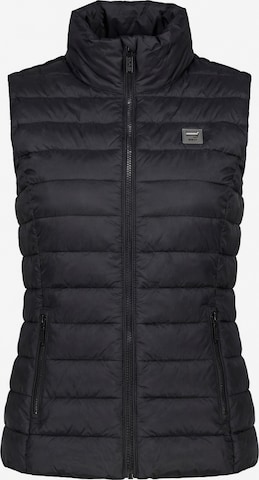 Carrera Jeans Outdoor jacket 'Ultra-Light' in Black: front