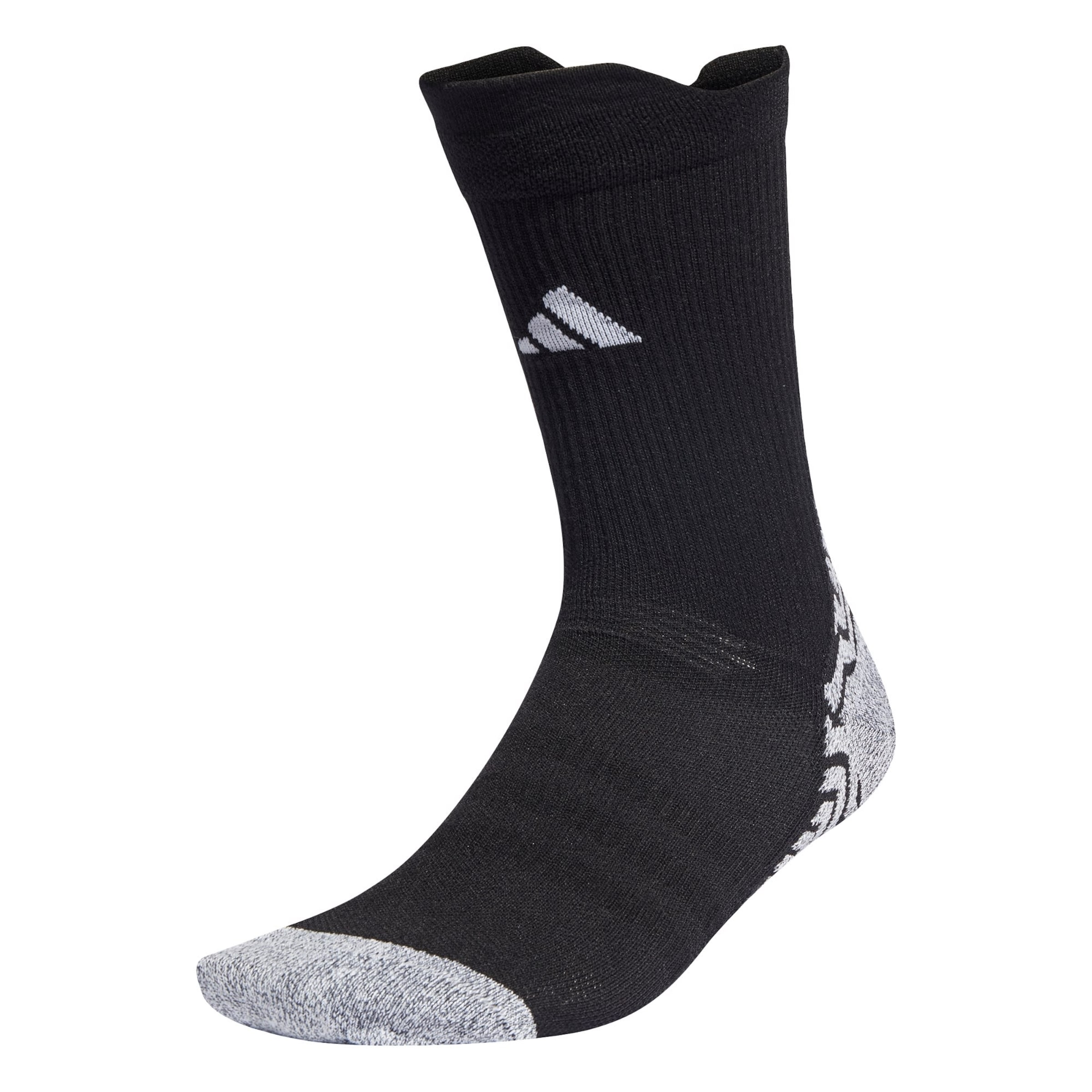 ADIDAS PERFORMANCE Football socks 'Football GRIP Knitted Crew Light Performance' in Black: front