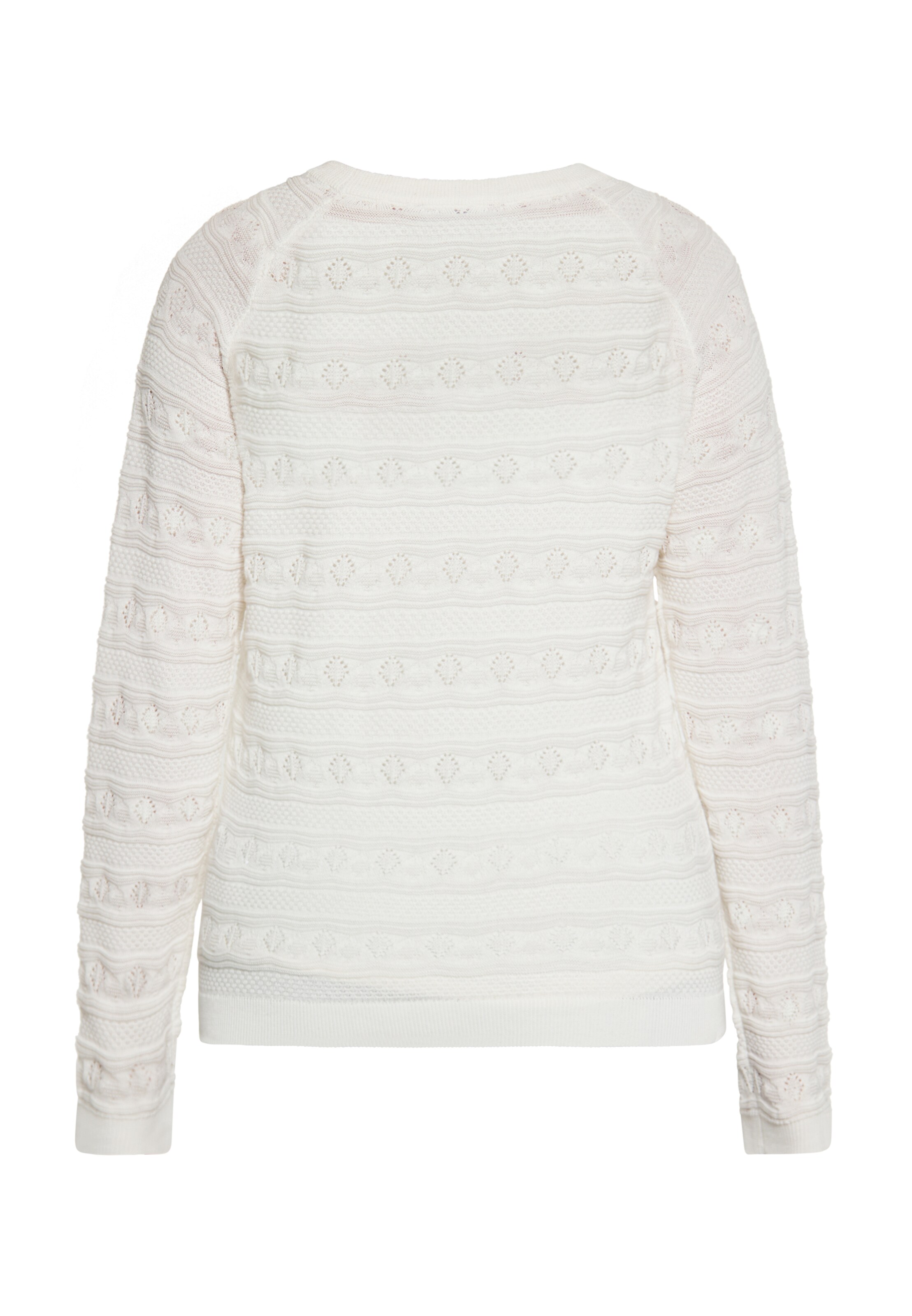 Pull-over Usha en blanc : devant
