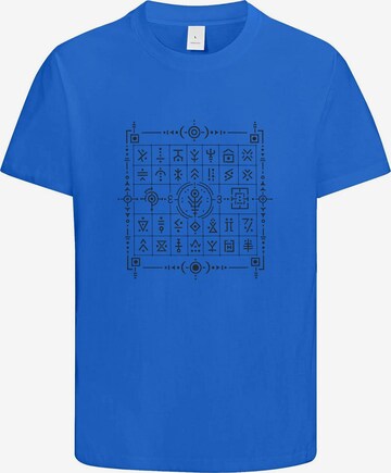 HUSKSWARE Shirt in Blue: front