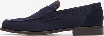 LOTTUSSE Mocassins 'Daytona' in Blauw: voorkant