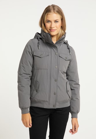 usha BLUE LABEL Winter jacket in Grey: front