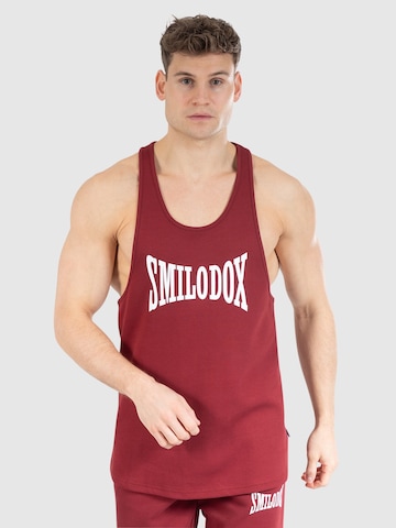 Smilodox Performance Shirt in Red: front