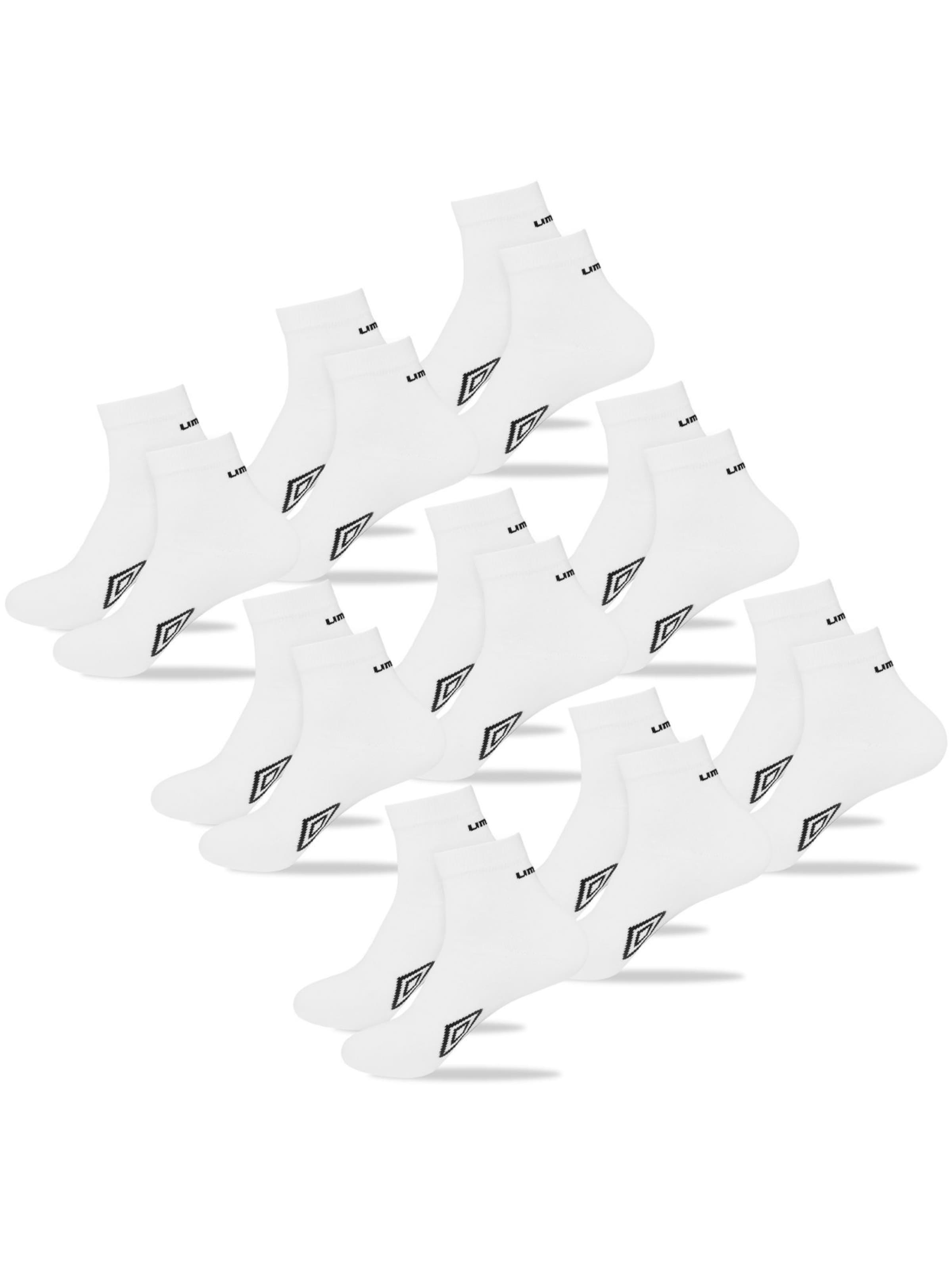 UMBRO Sokken in Wit: voorkant