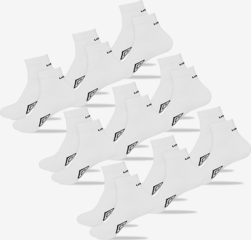 Chaussettes UMBRO en blanc : devant