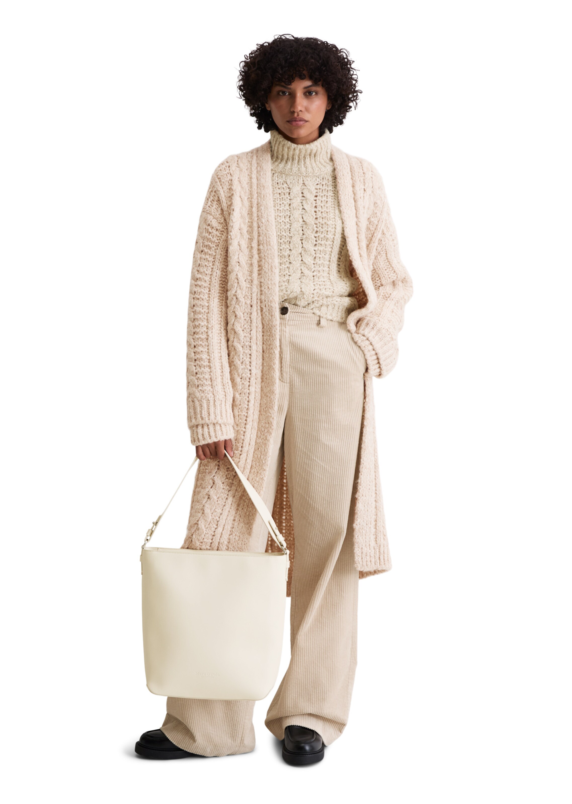 Sac bandoulière Marc O'Polo en beige