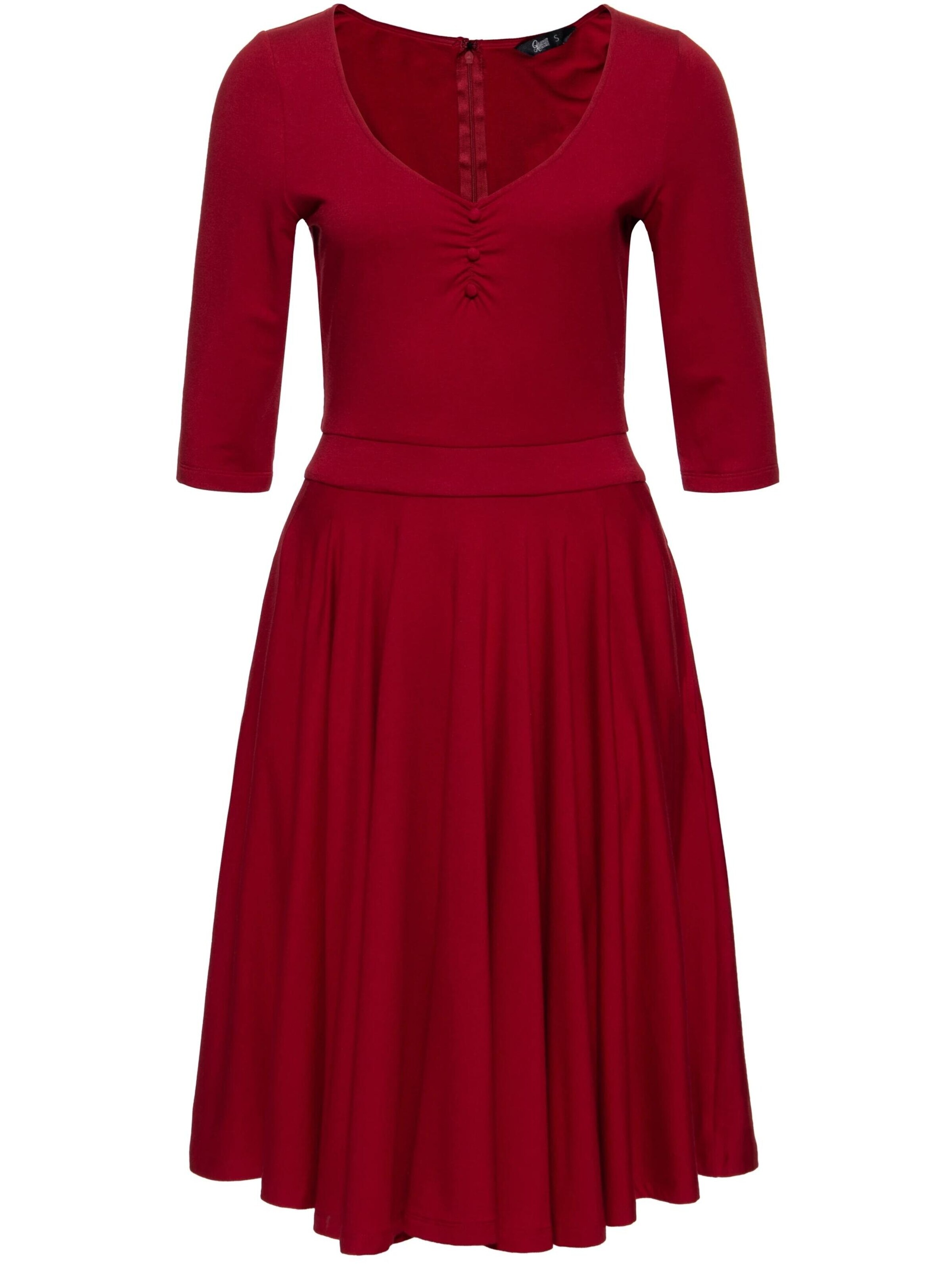 Queen Kerosin Kleid‌‌‌‌‌‌ in Rot: Vorderseite