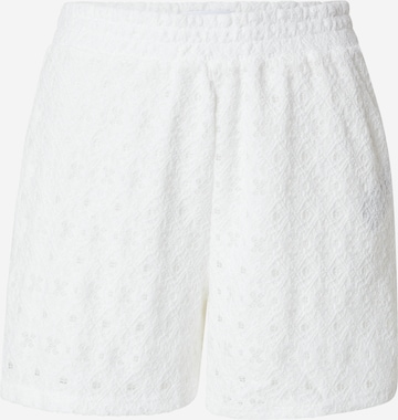 OBJECT Shorts 'OBJLaila' in Weiß: Vorderseite