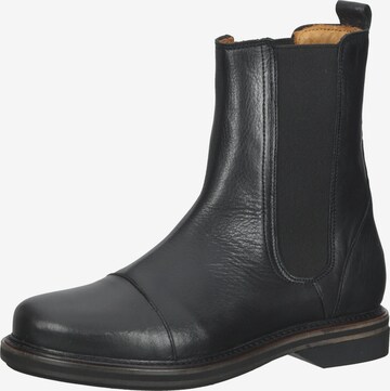 SHABBIES AMSTERDAM Chelsea Boots in Schwarz: predná strana