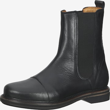 SHABBIES AMSTERDAM Chelsea boots in Zwart: voorkant