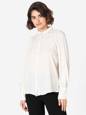 Fransa - Blusa 'MINDY' en blanco: frente