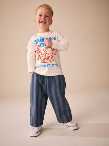 Wide Leg Pantalon Next en bleu