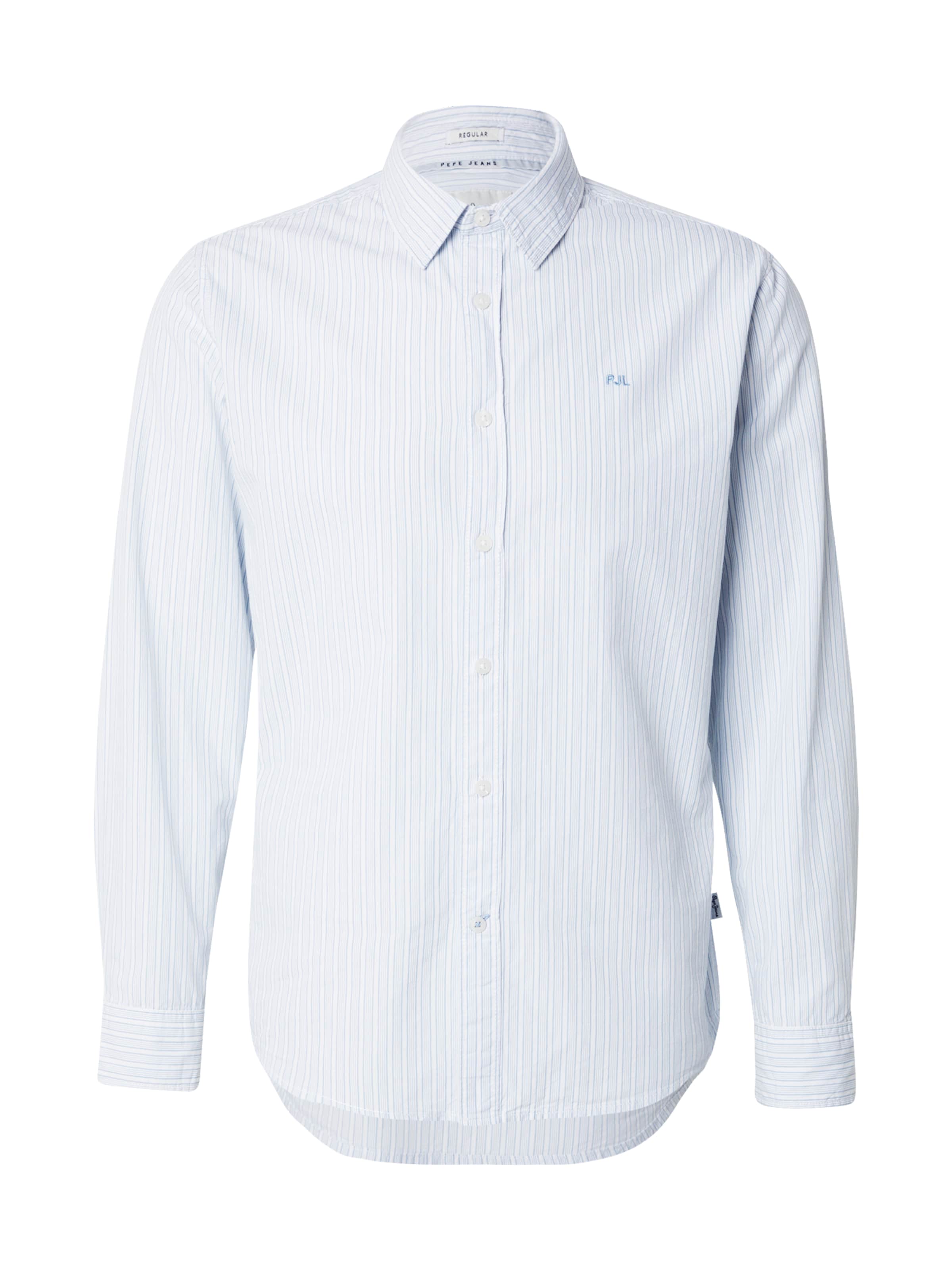 Slim fit Camicia 'Clemente' di Pepe Jeans in blu: frontale