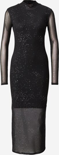 HUGO Obleka 'Nasuse' | črna / srebrna barva, Prikaz izdelka