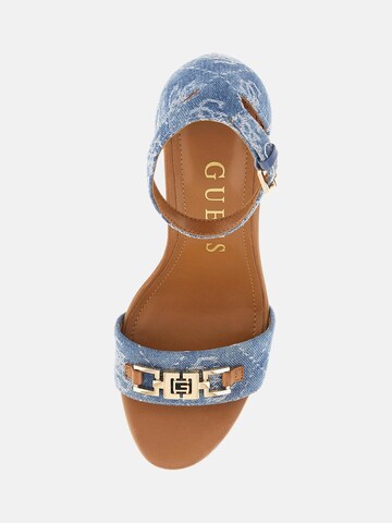 GUESS Sandale in Blau