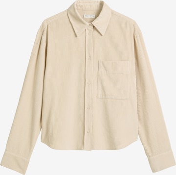 Chemisier Marc O'Polo en beige : devant