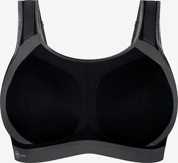 ANITA BH 'extreme control plus' in Schwarz: Vorderseite