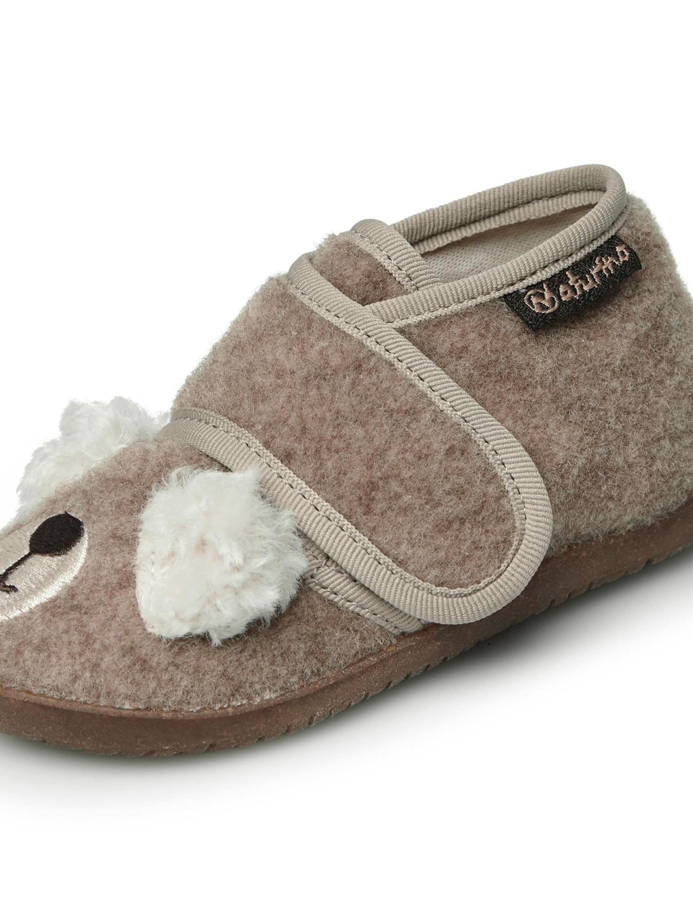 NATURINO Slipper 'BIDAIM' in Beige
