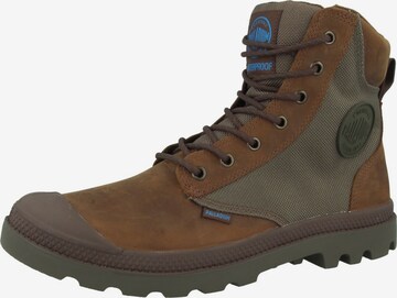 Palladium Boots 'Pampa' in Brown: front