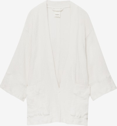 Pull&Bear Kimono en écru, Vue avec produit