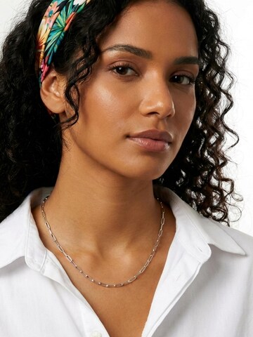 Kamiko Necklace 'MAIA - Ankerkette' in Silver: front