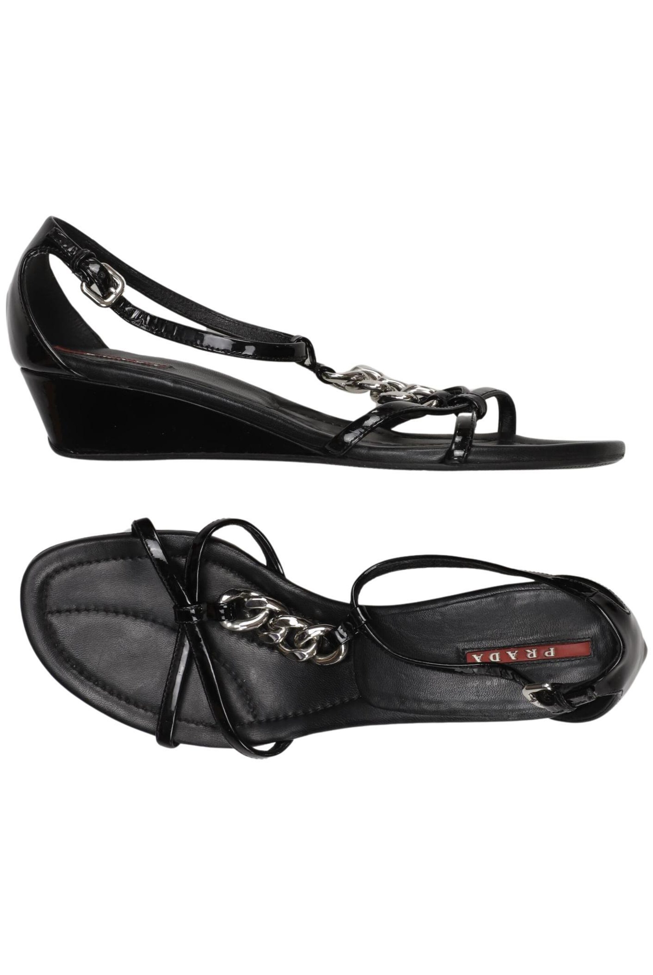 PRADA Sandals & High-Heeled Sandals in 39,5 in Black, Item view