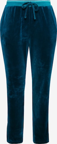 Regular Pantalon Ulla Popken en bleu : devant