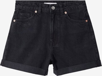 MANGO Regular Jeans i svart: framsida