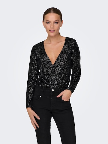 ONLY Blouse Bodysuit 'EMINA' in Black: front