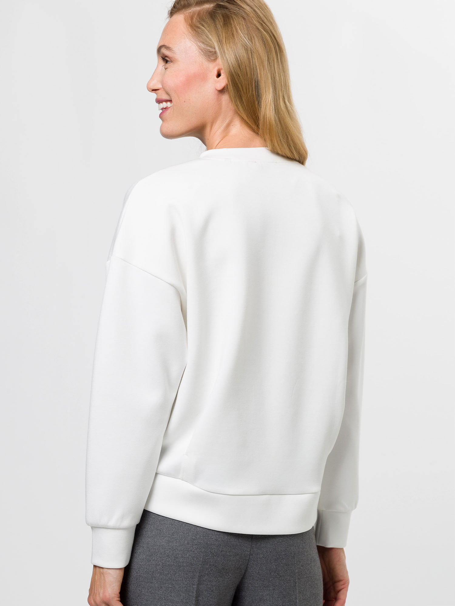 zero Sweatshirt in Offwhite 