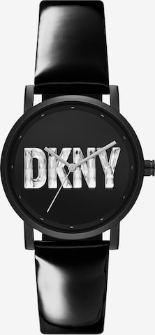 DKNY Analoghr 'Soho' in Schwarz: predná strana