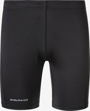 ENDURANCE Skinny Sportbroek 'Salamanca' in Zwart: voorkant