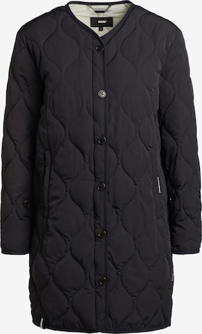 Manteau mi-saison khujo en noir : devant